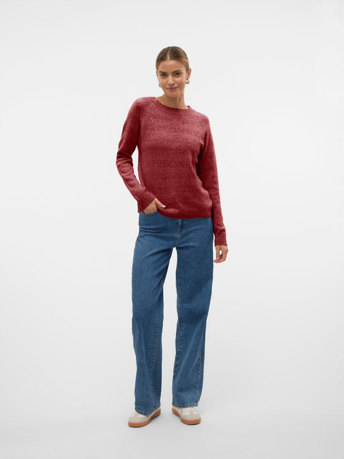 VMDOFFY Pullover - Syrah - VERO MODA & VILA Bergvik